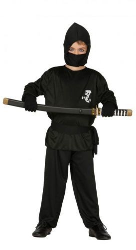 Guirca Kostým Ninja - detský Veľkosť - deti: M