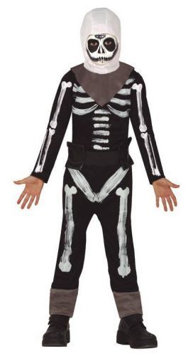 Guirca Detský kostým - Skull Trooper (Fortnite) Veľkosť - deti: 12 - 14 rokov