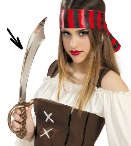 Guirca Pirátska šabľa 45 cm