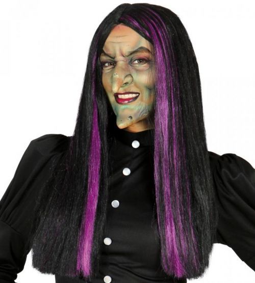 Guirca Čarodejnícka parochňa s fialovými pásikmi