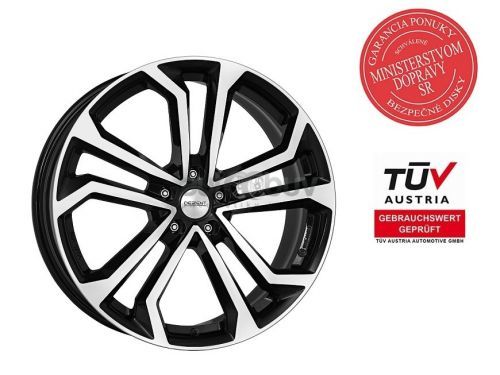 DEZENT TA dark 7.00x17 5x100.00 ET45