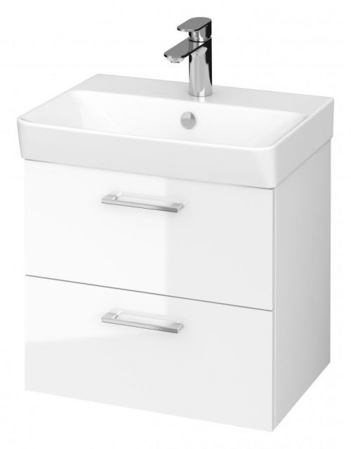 CERSANIT CERSANIT - SET B282 LARA MILLE SLIM 50 (SKŘÍŇKA + UMYVADLO) BÍLÁ DSM (S801-321-DSM)