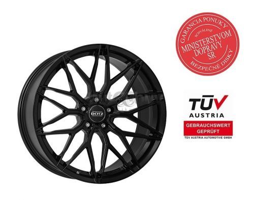 DOTZ Suzuka black 8.50x19 5x112.00 ET35