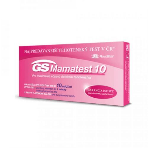 GS Mamatest 10 Tehotenský test 2 kusy