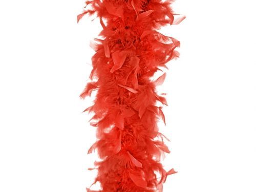 PartyDeco Boa svetlo červené 180 cm