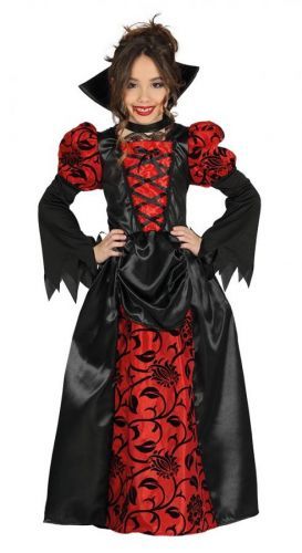 Guirca Detský kostým Vampírka Veľkosť - deti: S