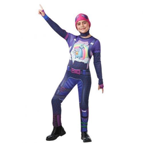 Rubies Detský kostým - Brite Bomber (Fortnite) Veľkosť - deti: S