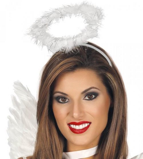 Guirca Čelenka Anjelská Svätožiara - biela