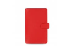 Filofax Saffiano Compact A6 týždenný 2021 červený