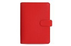Filofax Saffiano A6 týždenný 2021 červený