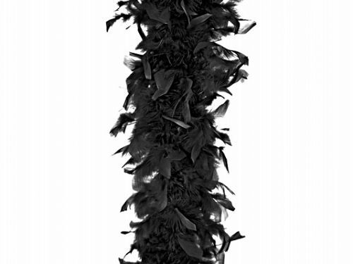PartyDeco Boa čierne 180 cm