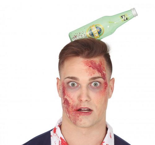 Guirca Čelenka zelená fľaša