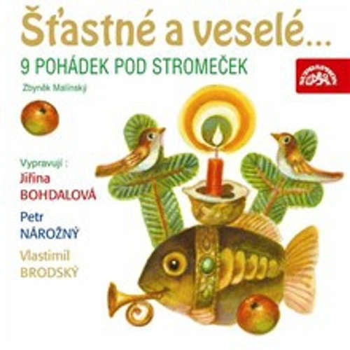 Šťastné a veselé... 9 pohádek pod stromeček - Zbyněk Malinský (mp3 audiokniha)