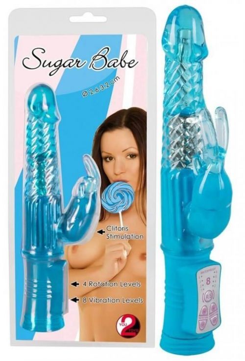 You2Toys Sugar Babe - vibrátor s ramenom na klitoris (22 cm)