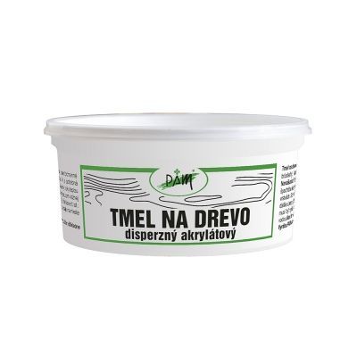 PAM PAM Tmel na drevo - Jednozložkový brúsiteľný tmel - gaštan - 0,2 kg