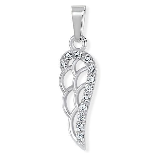 Brilio Silver Strieborný prívesok Anjelské krídlo 446 001 00420 04