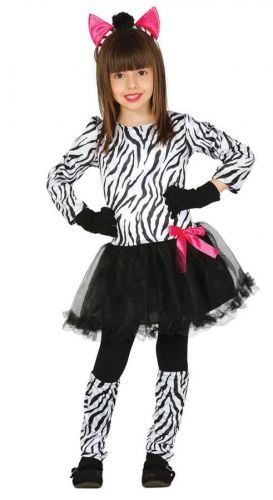 Guirca Detský kostým Zebra Veľkosť - deti: M