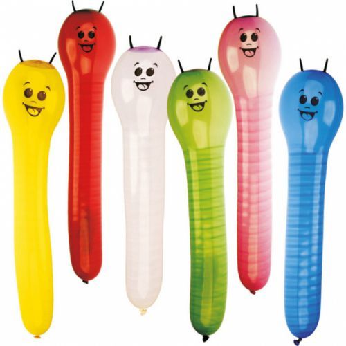 Amscan Latexové balóny húsenice 12 ks