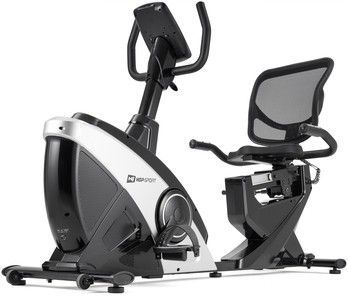 Recumbent HS-070L Helix strieborný + podložka