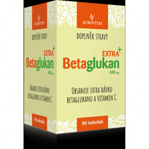 AUROVITAS Betaglukán Extra+ 400mg 90 kapsúl