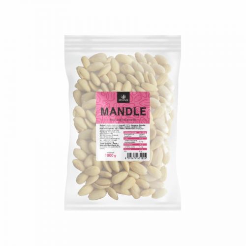 ALLNATURE Mandle jadrá lúpané 1000 g