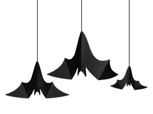 PartyDeco Halloweenska dekorácia - netopiere