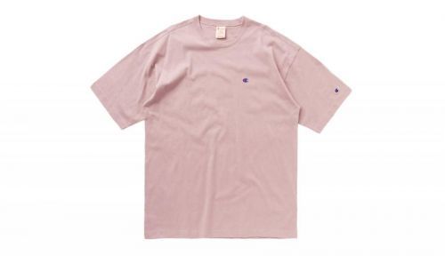 Champion Crewneck T-Shirt ružové 215341-F20-PS007