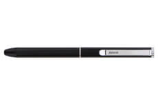 Filofax Clipbook Black 149000, gumovacie guľôčkové pero