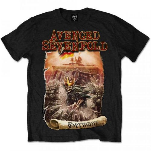 Avenged Sevenfold A7X - Tričko Germany - Muž, Unisex, Čierna, XXL