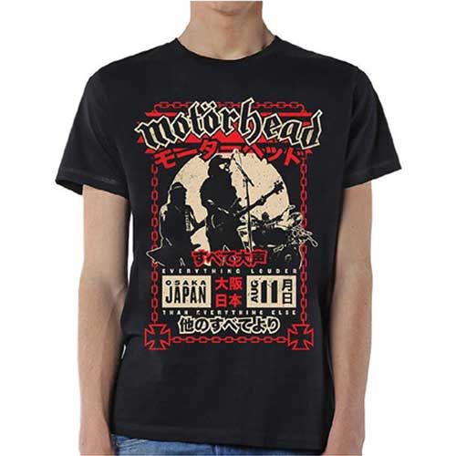 Motörhead - Tričko Loud in Osaka - Muž, Unisex, Čierna, XXL