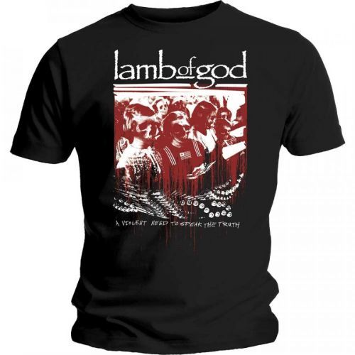 Lamb of God - Tričko Enough is Enough - Muž, Unisex, Čierna, XXL