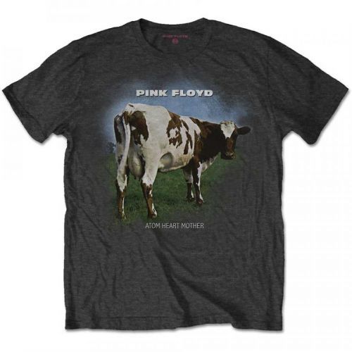 Pink Floyd - Tričko Atom Heart Mother Fade - Muž, Unisex, Šedá, XXL
