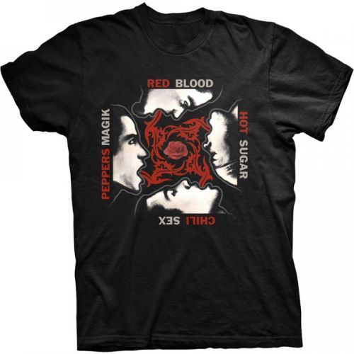 Red hot chili peppers - Tričko Blood/Sugar/Sex/Magic - Muž, Unisex, Čierna, S