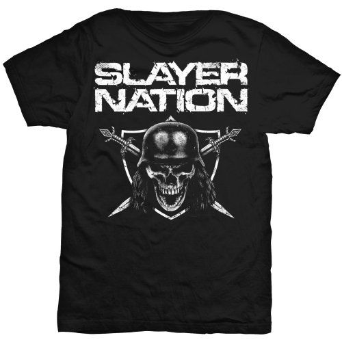 Slayer - Tričko Nation - Muž, Unisex, Čierna, XXL