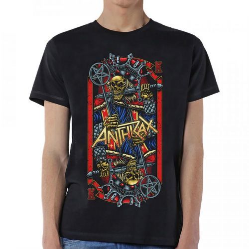 Anthrax - Tričko Evil King - Muž, Unisex, Čierna, XXL