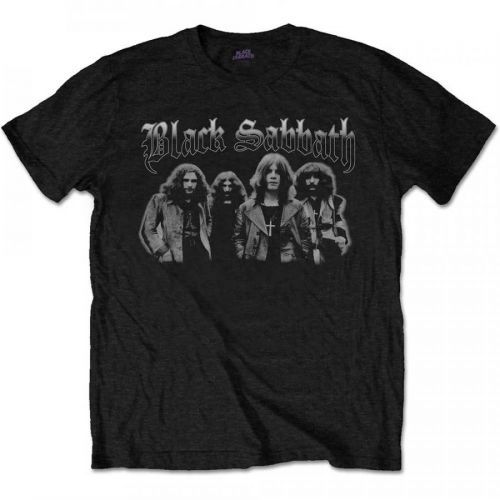 Black Sabbath - Tričko Greyscale Group - Muž, Unisex, Čierna, XXL