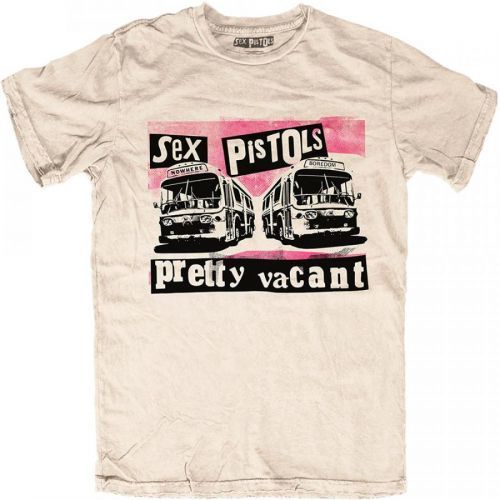 THE SEX PISTOLS - Tričko Pretty Vacant - Muž, Unisex, Natural, XXL