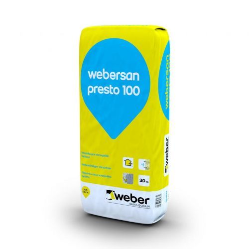 Podkladný sanačný nástrekWebersan presto 100, 30 kg