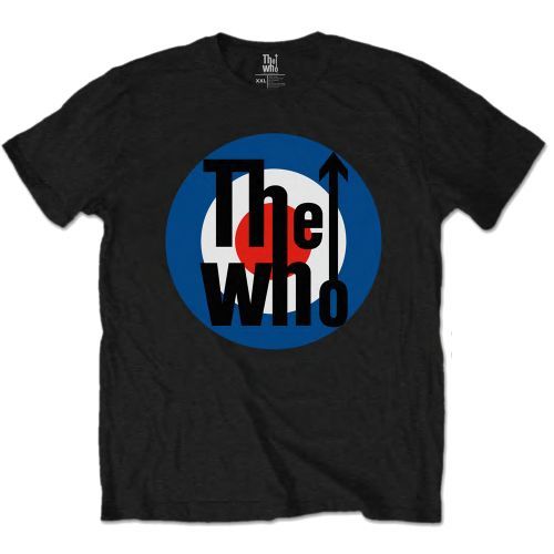 The Who - Tričko Target Classic - Muž, Unisex, Čierna, XXL