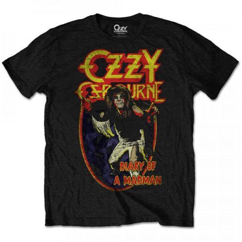 Ozzy Osbourne - Tričko Diary of a Mad Man - Muž, Unisex, Čierna, XXL