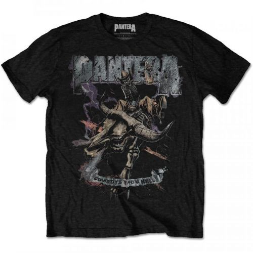 Pantera - Tričko Vintage Rider - Muž, Unisex, Čierna, S