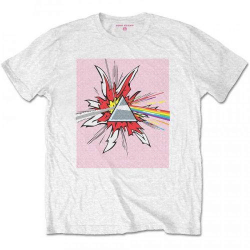Pink Floyd - Tričko Lichtenstein Prism - Muž, Unisex, Biela, XXL
