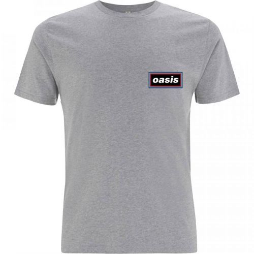 Oasis - Tričko Lines - Muž, Unisex, Šedá, XXL