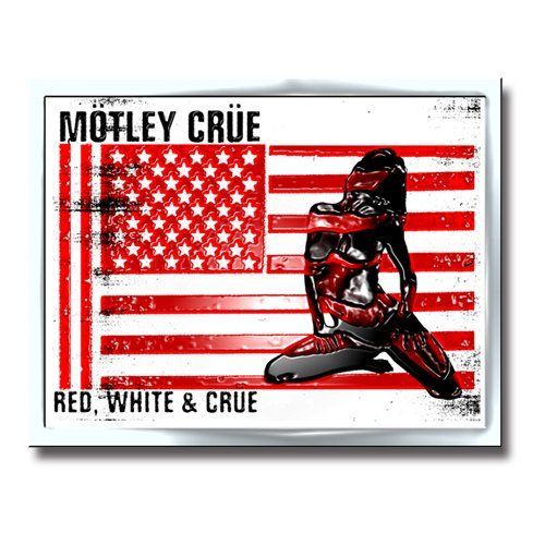Motley Crue - Odznaky Red, White & Crue