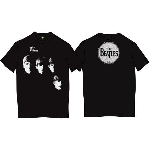 The Beatles - Tričko With The Beatles - Muž, Unisex, Čierna, XXL