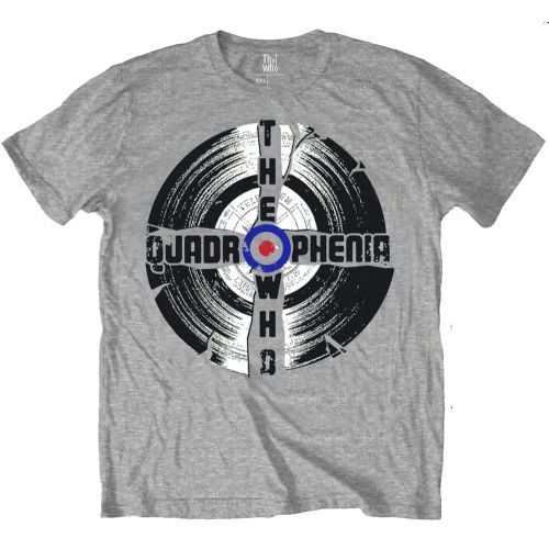 The Who - Tričko Quadrophenia - Muž, Unisex, Šedá, XXL