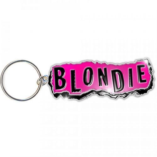 Blondie - Kľúčenka Punk Logo