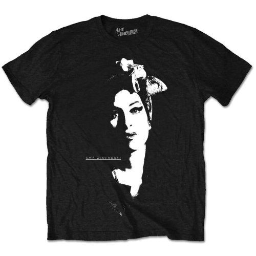 Amy Winehouse - Tričko Scarf Portrait - Muž, Unisex, Čierna, XXL