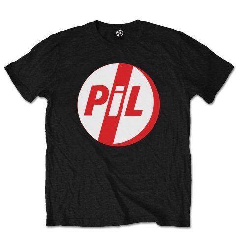 PIL Public Image Ltd - Tričko Logo - Muž, Unisex, Čierna, XXL