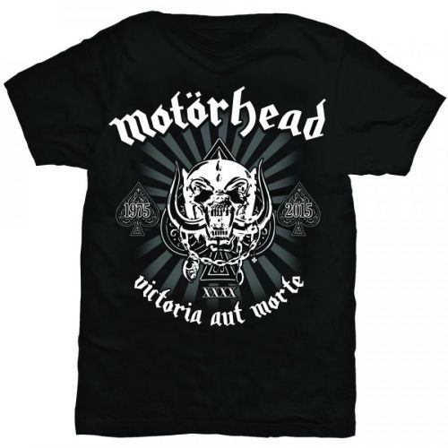 Motörhead - Tričko Victoria Aut Morte - Muž, Unisex, Čierna, XXL